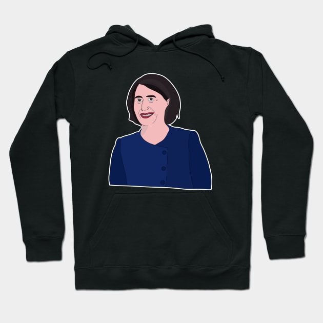 Gladys Berejiklian Hoodie by DiegoCarvalho